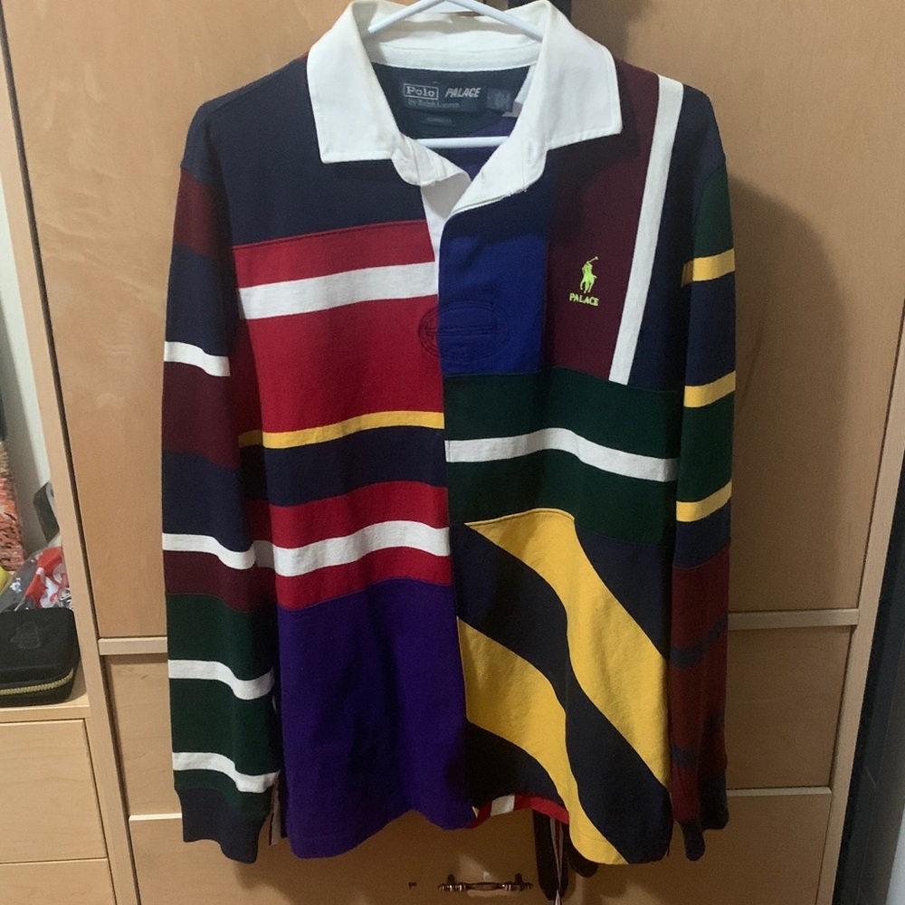 PALACE Ralph Lauren Multicolor Striped Polo Shirt